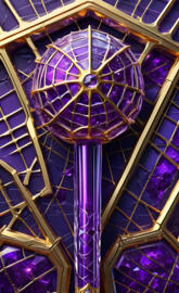 Queen Ztrixtania's Arachnid Soul Stone Staff