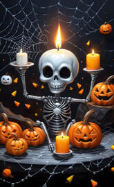 Spooky Halloween Candle's🕯️🎃🕯️
Fuchsiamama610🌺