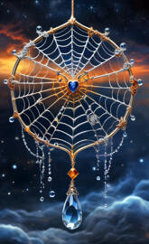 a satellite in space