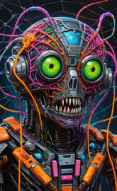 a close-up of a computer