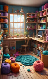 crafting room