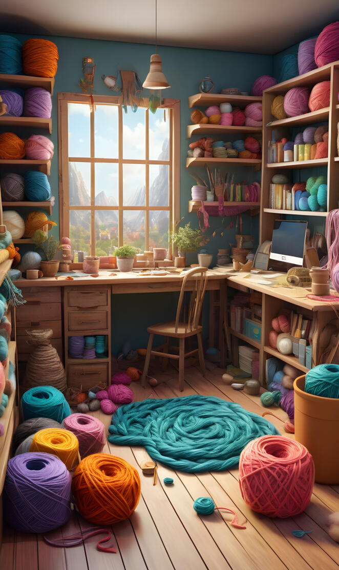 crafting room