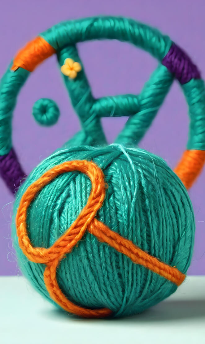 peace, love & crochet digital