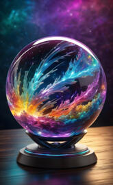 The Phoenix's Fury Feathered Galaxy