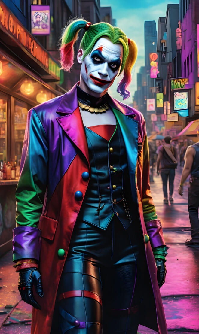 L Strand - Drag Joker Quinn