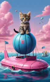 a cute kitty stranded 😭😭