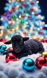Christmas Black Sheep