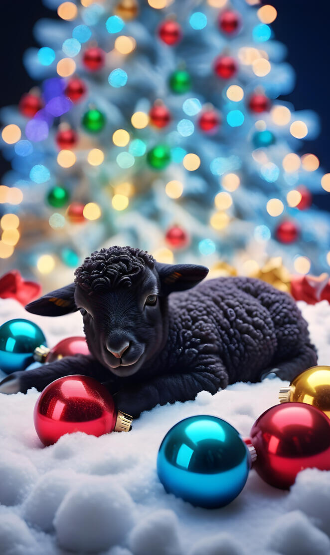 Christmas Black Sheep