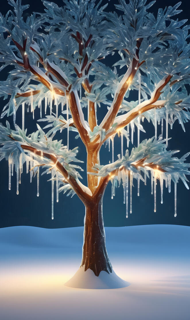 a tree with many branches