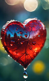 I love you with my entire heart,even the tiny strands.