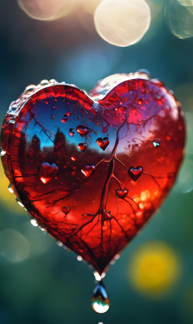 I love you with my entire heart,even the tiny strands.