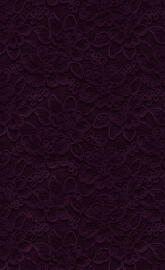 Purple Floral Lace