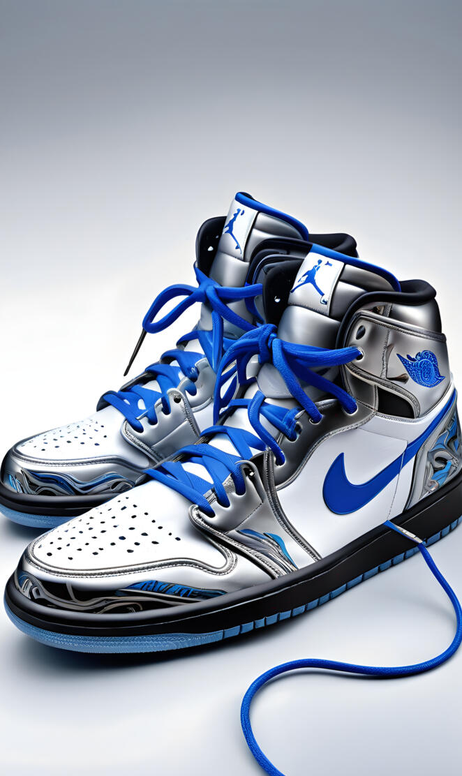 2040 titanium metal Air Jordans