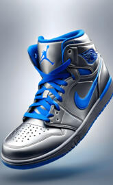 Kids Titanium Air Jordans 2040