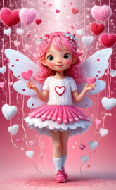 I wasn't allowed to use the original words of cupid or lace heart