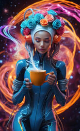 Daniela Braga wearing a garment