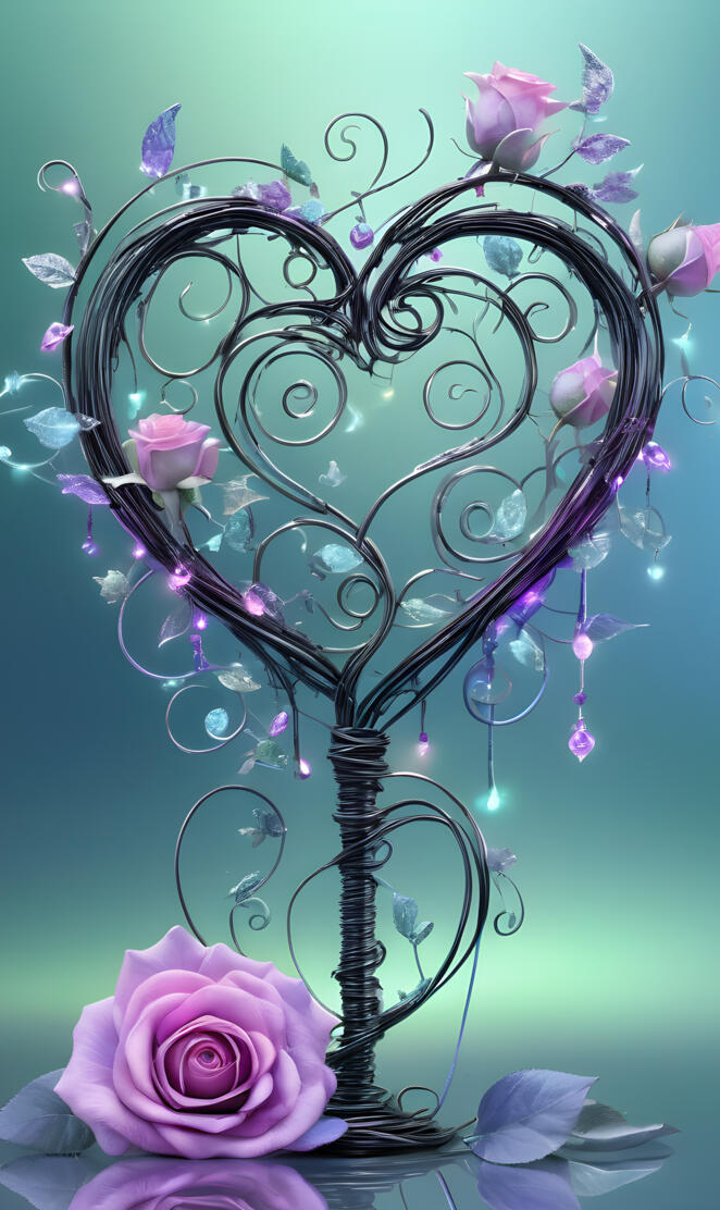 a purple flower with a black background