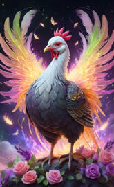 a bird with a crown of feathers