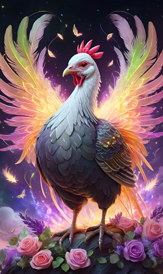 a bird with a crown of feathers