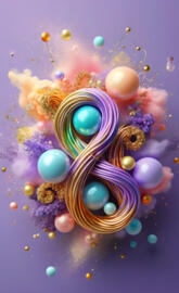 a group of colorful balloons