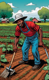ibo man farming