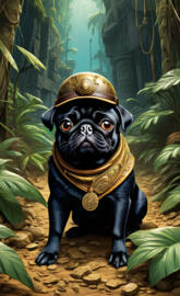 Indiana Pugs, archeologist 13
