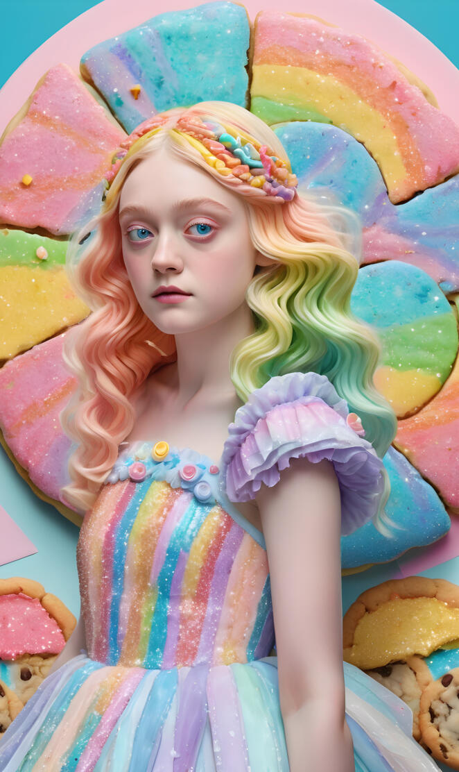 Why do u bother the cookies here cookie fairy said.