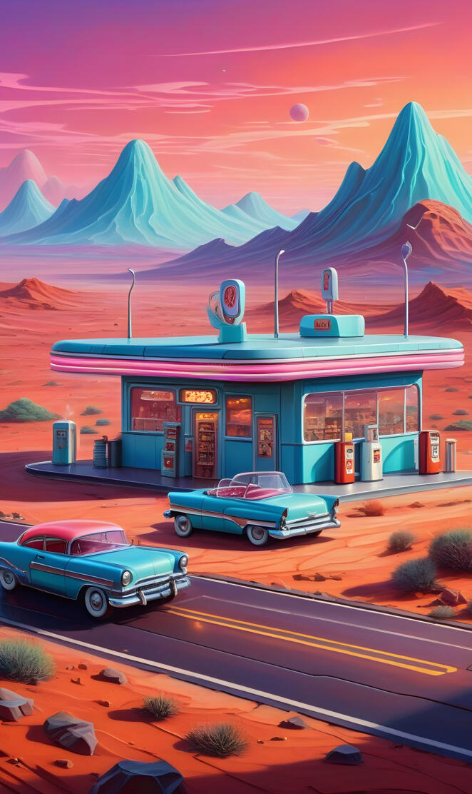 Marz Life Cruizin Down Marz Sunset Strip Passin By E.T. Gaz Zation