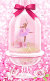 Pink Glitter Ballet