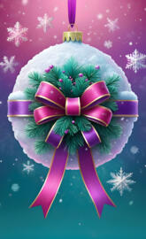 Snowball ornament