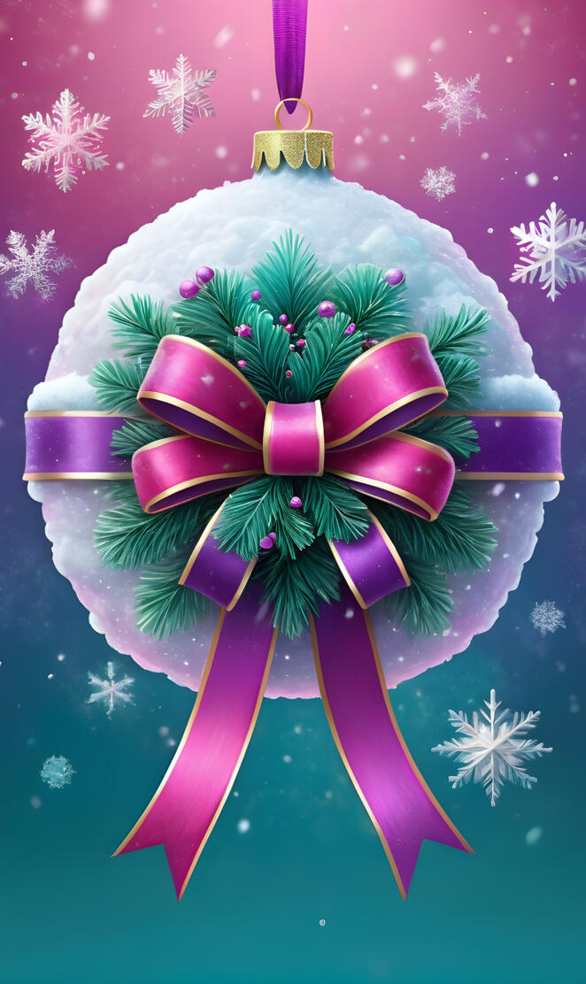 Snowball ornament