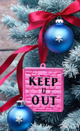 Cute Keep Out Lockscreen