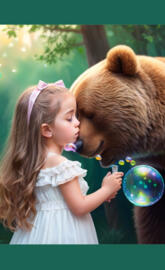 Child- Bear, Bubbles 1