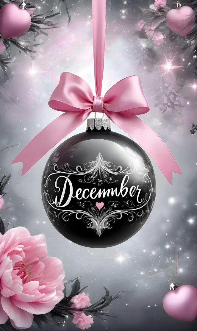 DECEMBER Christmas Ornament 🎄 Merry Christmas 🎅 🤶🧑‍🎄⛄️🎄