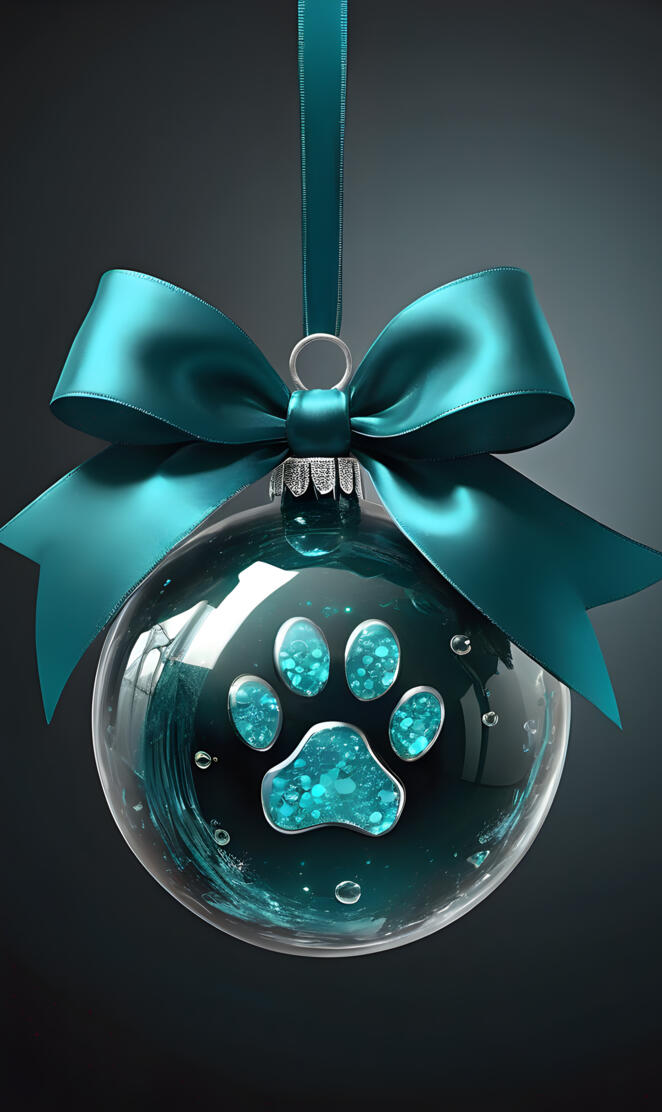 PAW PRINT ORNAMENT