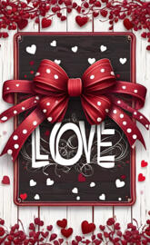 hearts red Valentines live