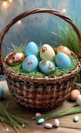 steampunk Easter basket