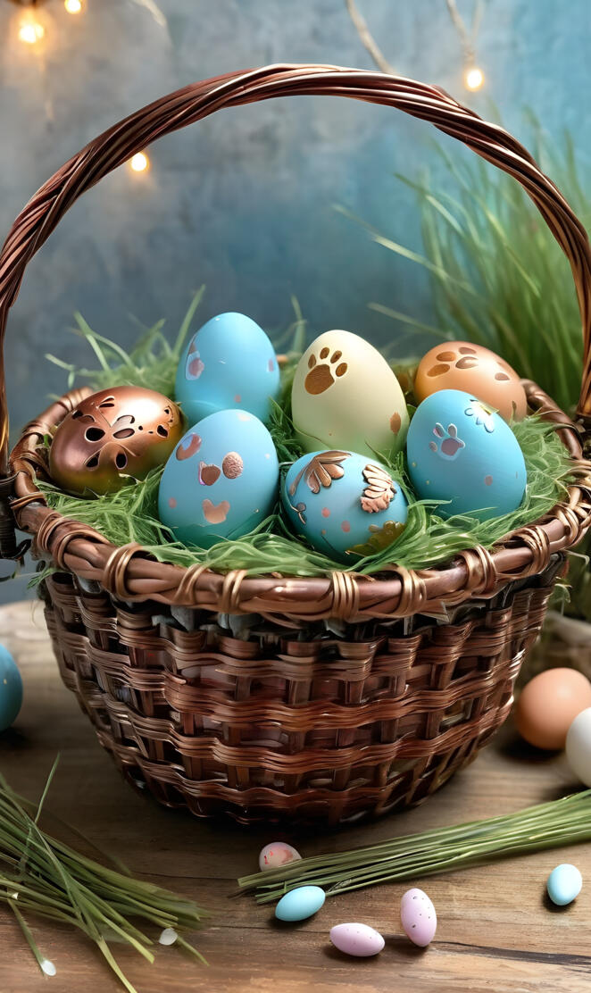 steampunk Easter basket