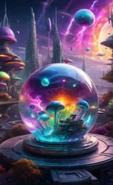 Warp Storms of Planet Jaxtrana Coltra