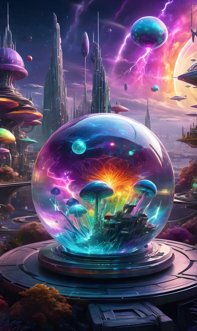 Warp Storms of Planet Jaxtrana Coltra