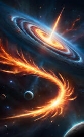 birth of star, super nova, 12k, space landscape