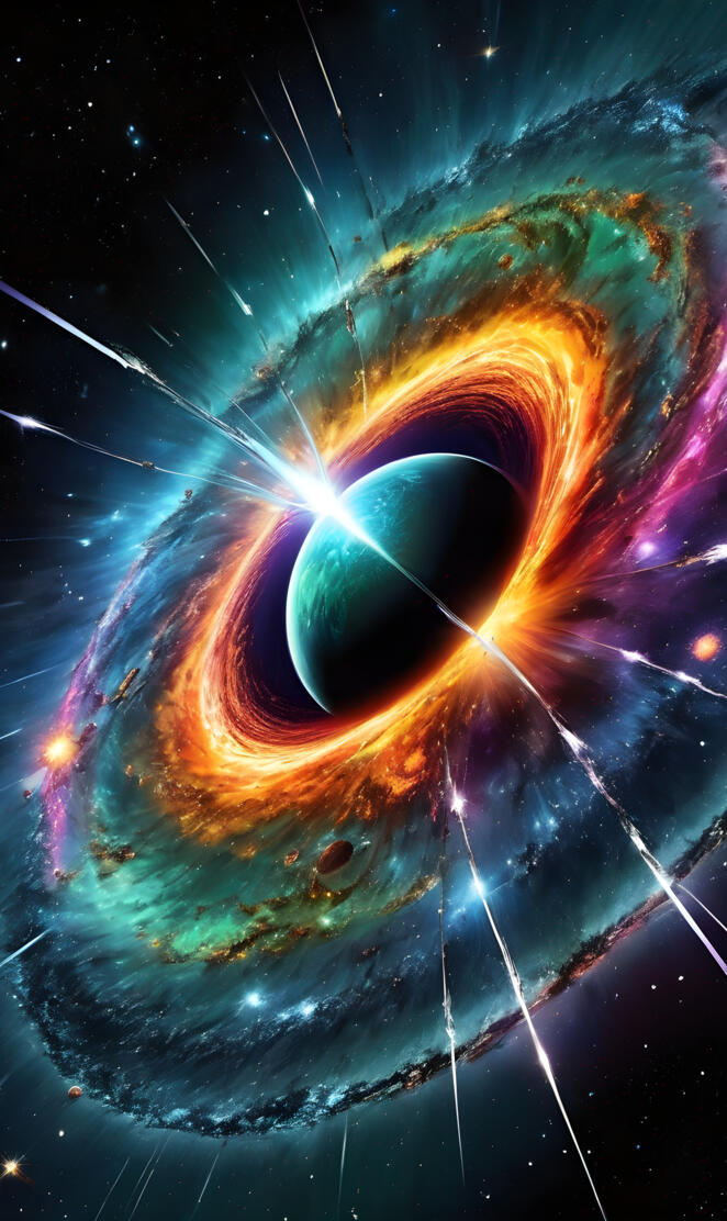 planet into blackhole