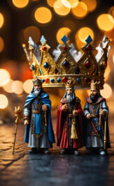 Crown the three kings day