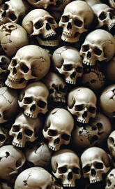 a group of skulls