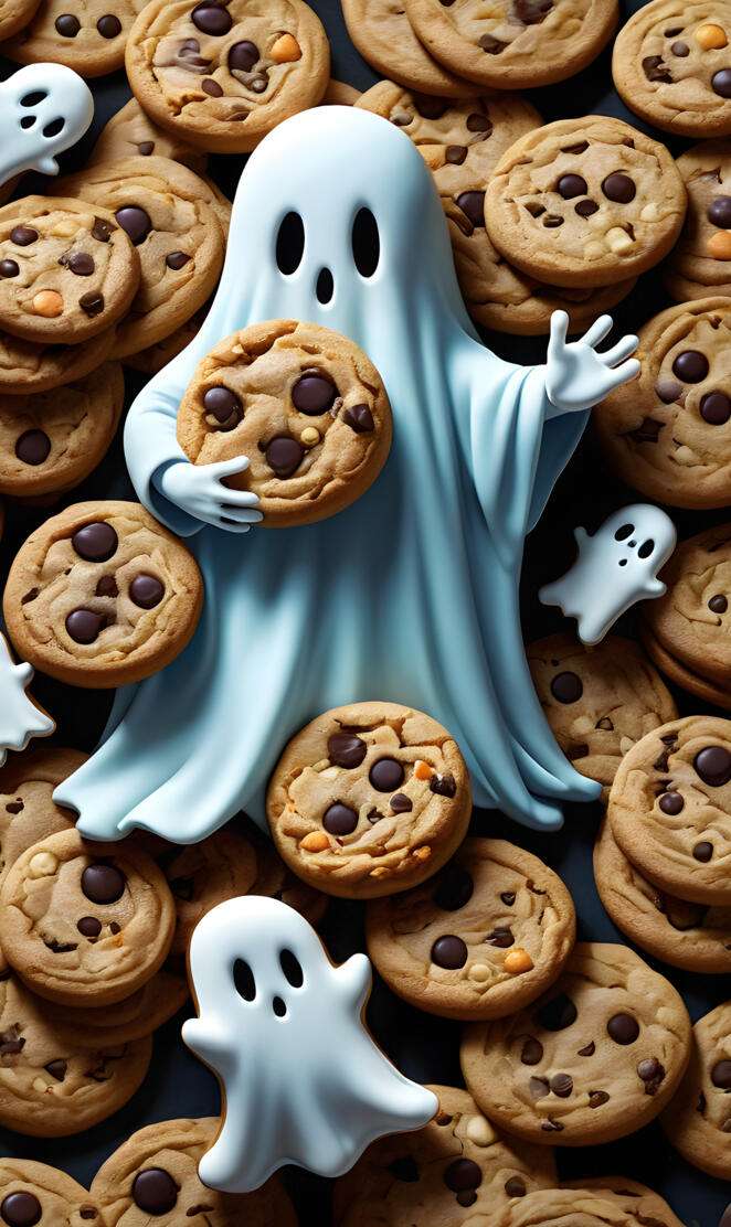 a cookie ghost