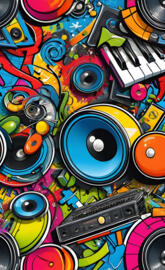 a pile of colorful wheels