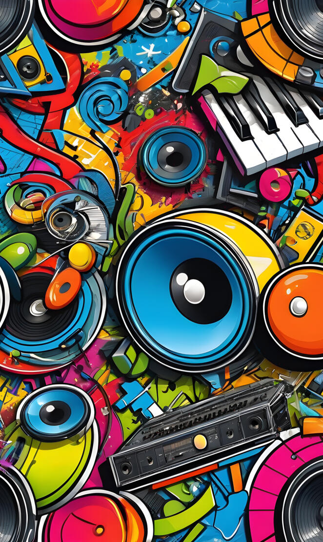 a pile of colorful wheels