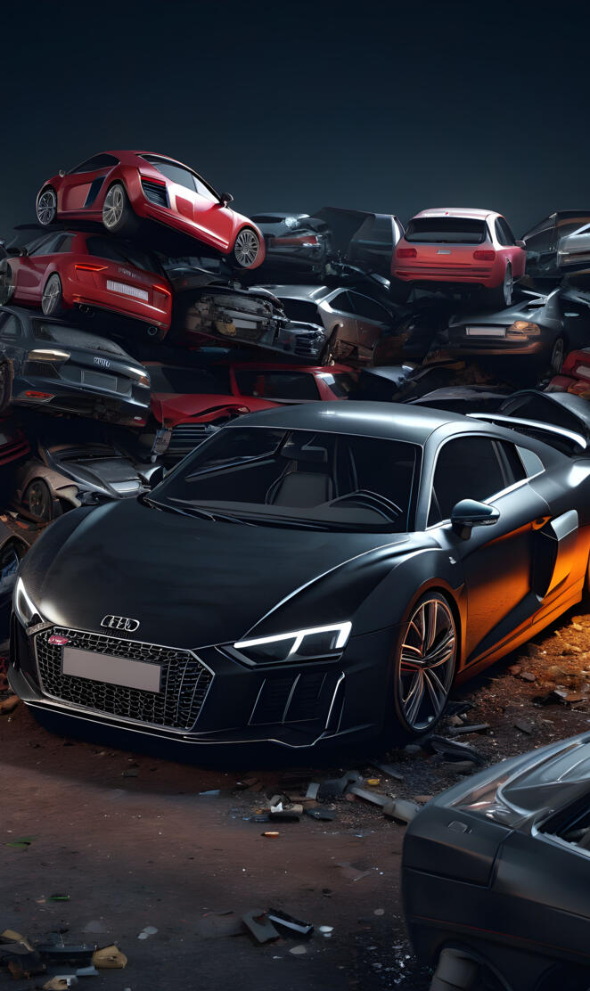 junk yard audi