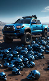 BlueTaco with Skulls