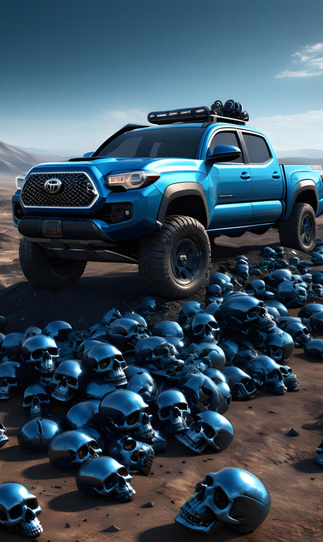 BlueTaco with Skulls